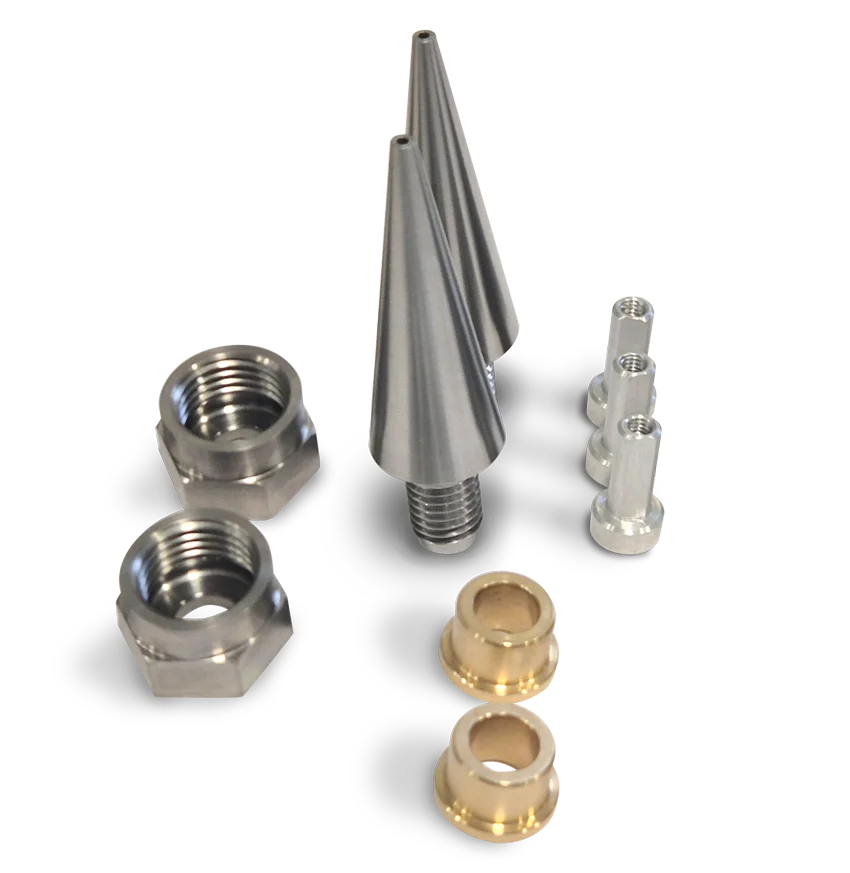 usinage pièces petites et moyennes séries en différentes matières